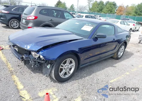 2012 Ford Mustang V6 из США, поврежденный, VIN 1ZVBP8AM6C5271931